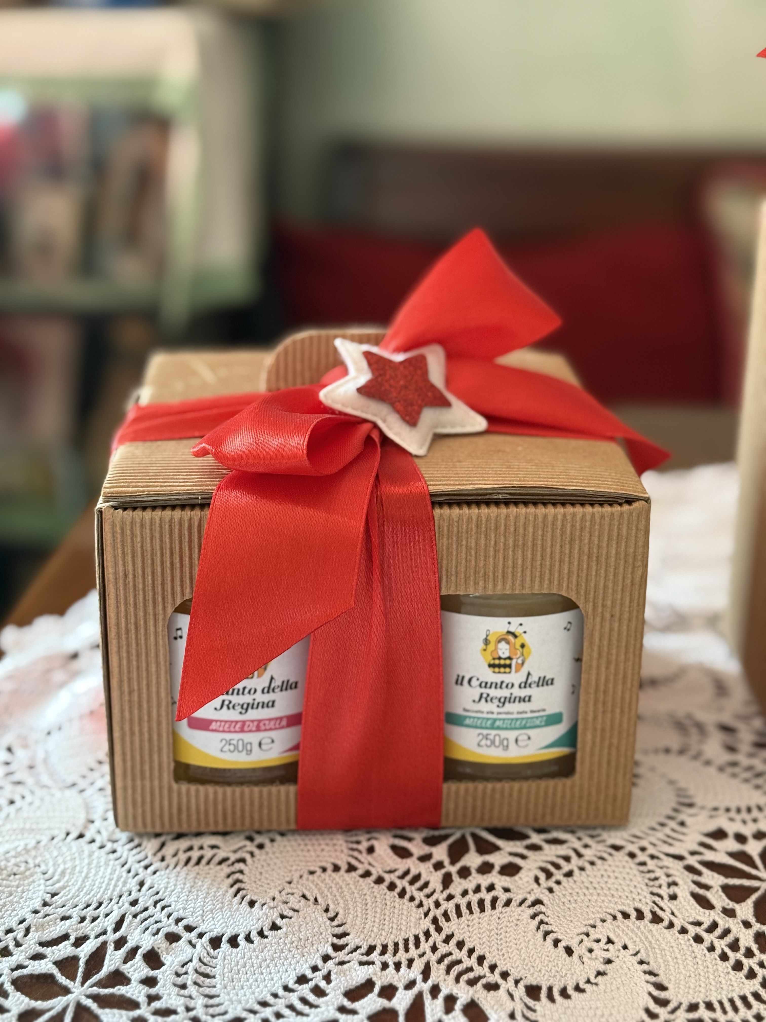 Confezione regalo 4 barattoli da 250g