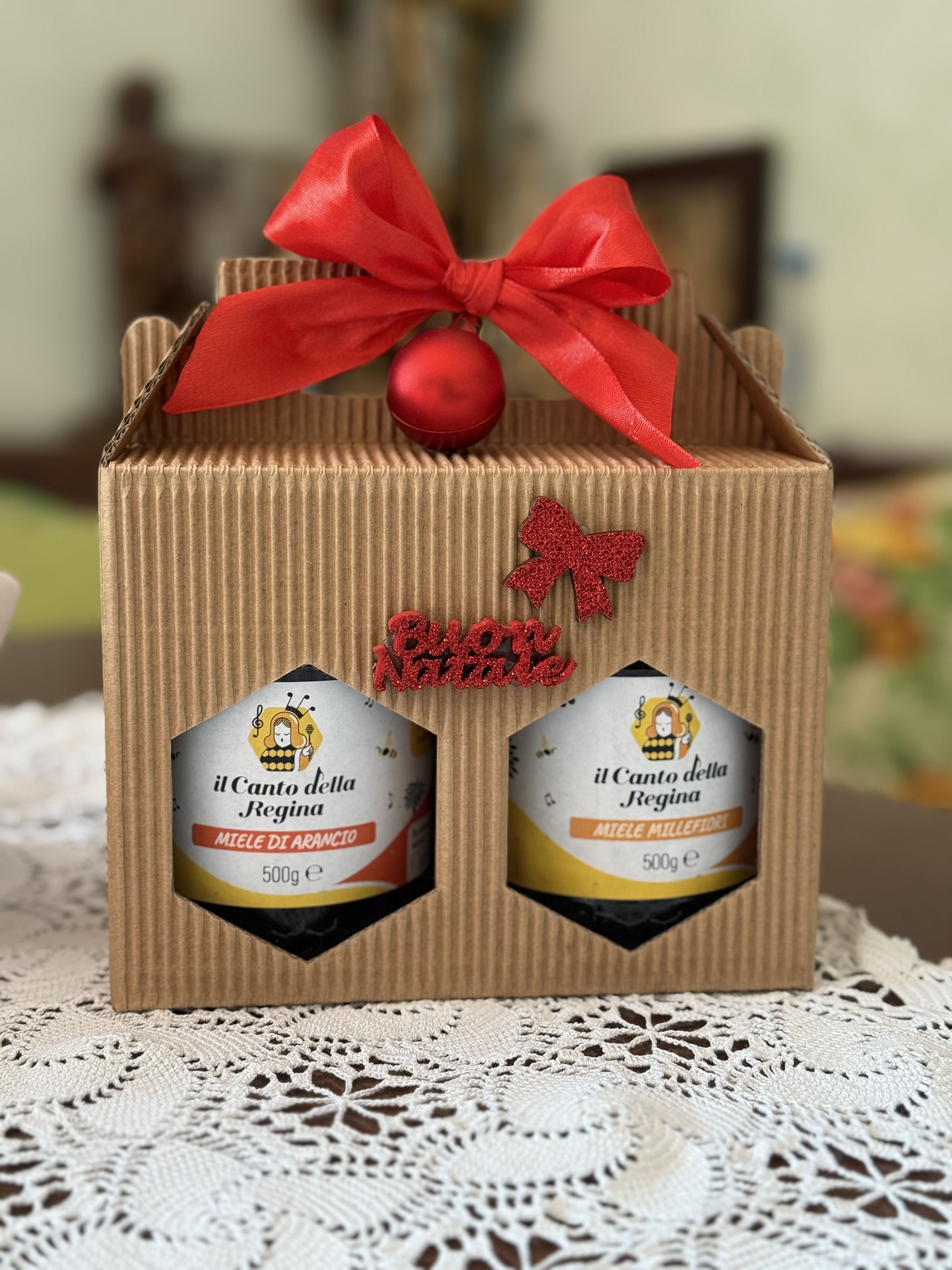 Confezione regalo 2 barattoli da 500g